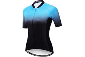 WEIMOSTAR Mountain Bike Jersey Women, Women's Cycling Jersey Biking Shirt Jacket Tops, Comfortable Quick Dry