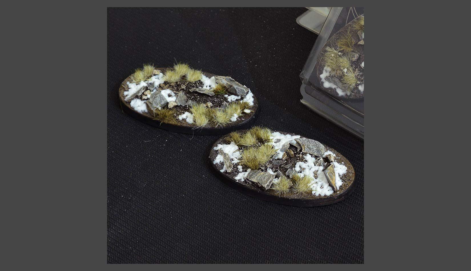 Battle Ready Bases GamersGrass Winter Bases 90 mm Oval (GGB-HLO90)