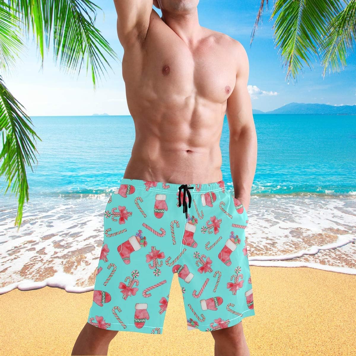 christmas bathing suit mens