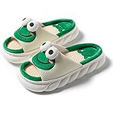 Yoroka Cartoon slippers Cute Animal Shape Slippers,Thick Sole Soft Indoor Outdoor Slippers for Women