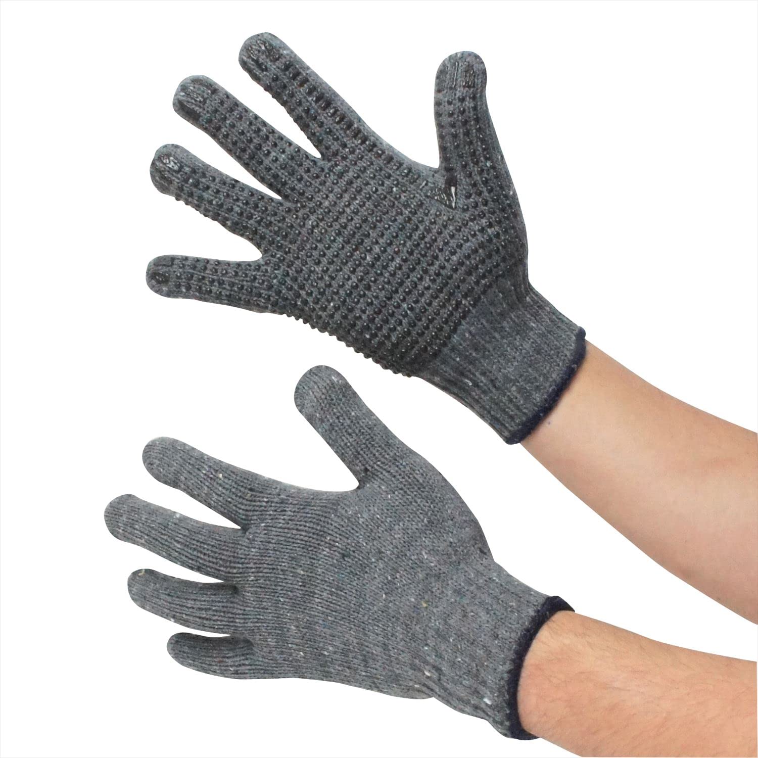 [ACE] エースグローブ スベリ止め軍手グレー10双組 AG390商品画像