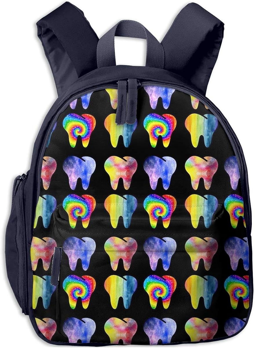 Cute Pattern Dental Assistant Large Capacity Backpack Outdoor Travel
