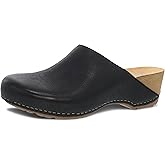 Dansko Talulah Stylish Mule Clog for Women - Cushioned PU Footbed and Arch Support for All-Day Comfort - Leather Uppers for Long-Lasting Wear