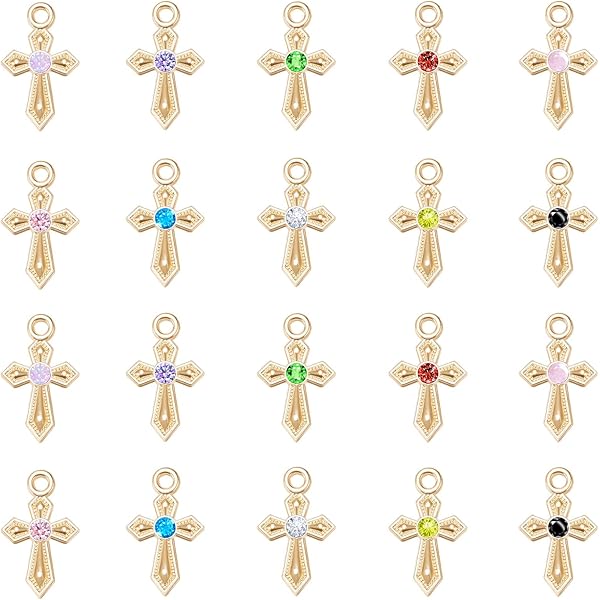 10 Uds. Colgante De Pada De Calavera Gótica Punk, Pada, Piercing, Pendiente Con Colgante De Corazón, Collar Hecho A Mano DIY, Accorios Para Hacer Joyas - AliExprs
