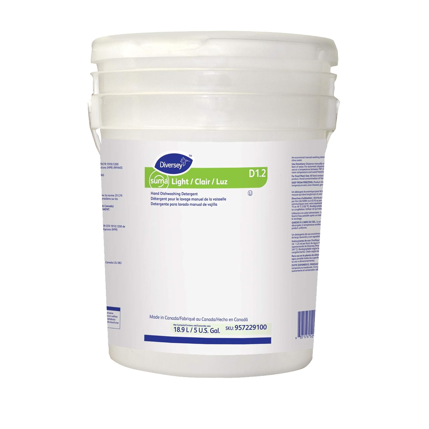 Diversey Suma Star D1 Hand Dishwashing Detergent (5Gallon) Amazon.co