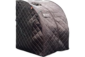 Heat Wave Radiant Saunas BSA6315 Harmony Deluxe Oversized Portable Cabin