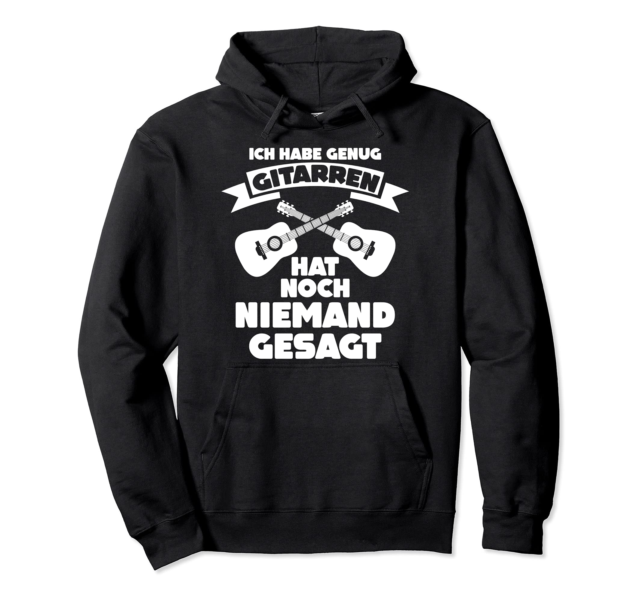 Ich habe genug Gitarren Guitar Pullover Hoodie