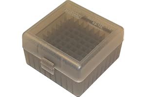 MTM 100 Round Rifle Ammo Box 17, 204, 223, 5.56x45, 6x47