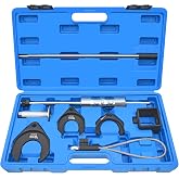11 Piece Inner CV Axle Removal Tool, Heavy Duty Slide Hammer Puller Set | 63mm 48mm CV Joint Fork, Outer CV Joint Adapter and Steel Cable Adapter, Front Wheel Drive Axle Half Shaft Removal Tool Kit