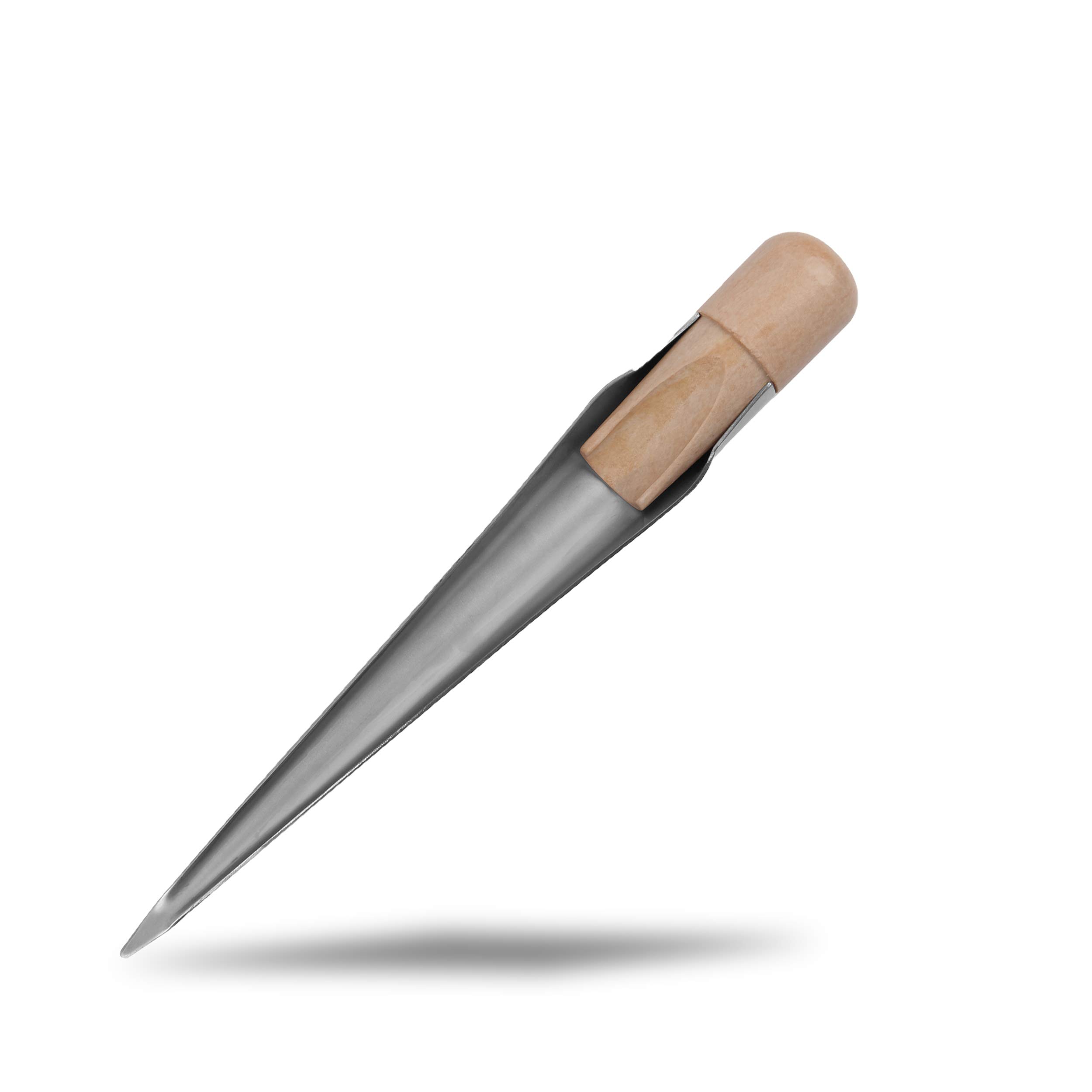 Marine Rope Splicing FID Stainless Steel Hollow Splicing Peak with Wood Handle 180mm/280mm Long Fit for Boat Rope Line Wire Deck Hardware Tool (Small-180mm)