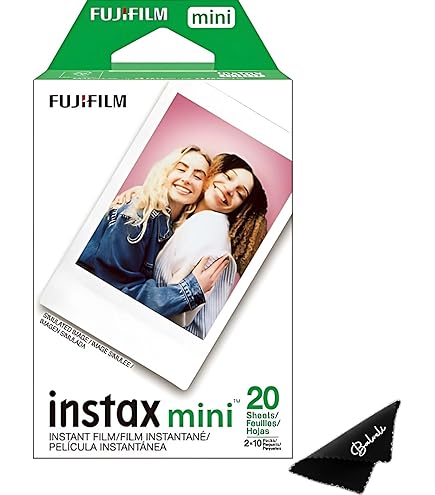 Amazon.com : Fujifilm INSTAX Mini Instant Film (White) for