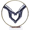 KARE Design Elements Heart Decorative Object, Multicoloured, Gift Idea, Room Decor, Home Accessoires for Hallway, Living Room, Bedroom, 34x32x11 cm (H/W/D)