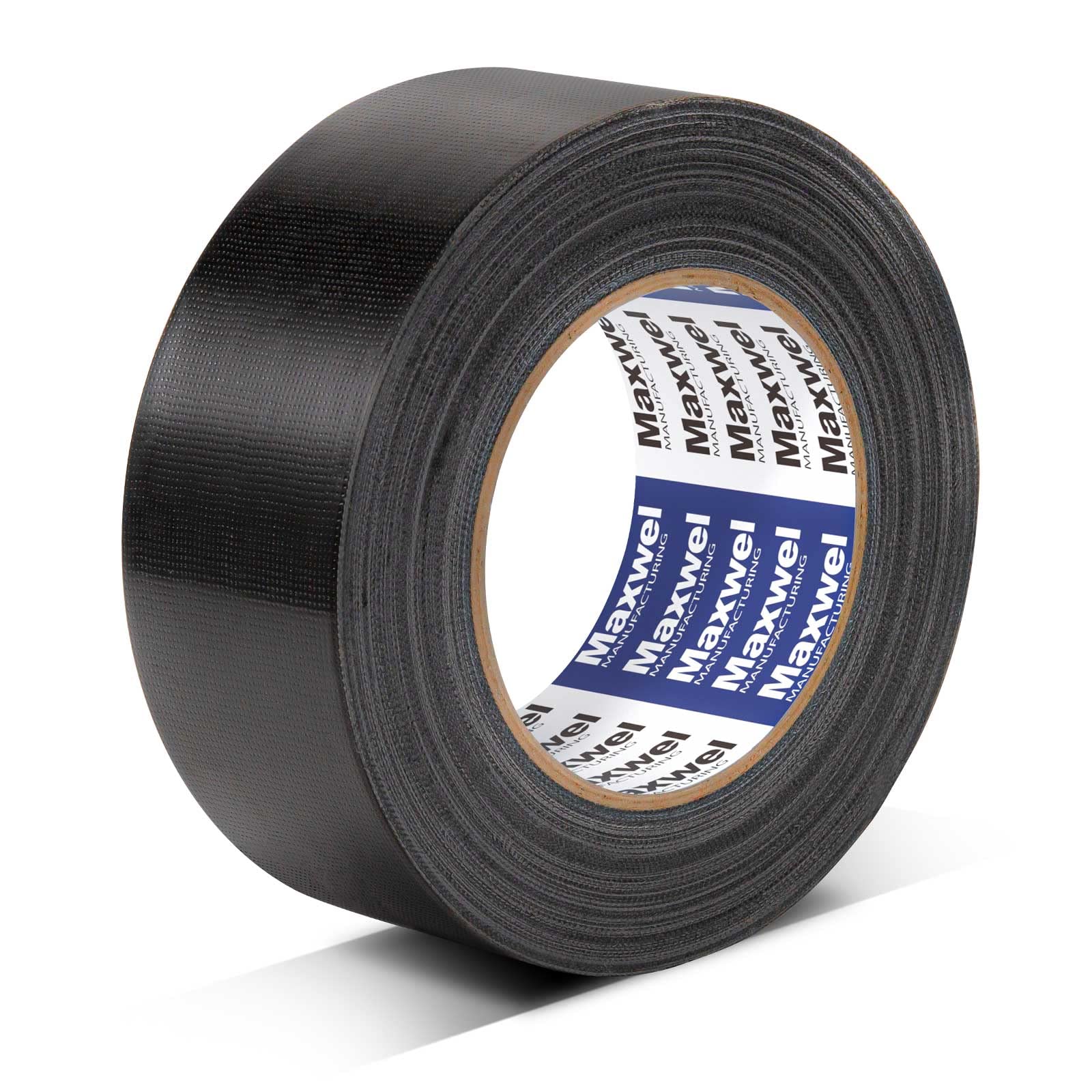 Black Duct Tape Heavy Duty - 1.88 in 50 YDS Waterproof No Residue Tearable Large Max Strength Adhesive Duct Tape for Outdoor Use,Multi Purpose Home Repair,Industrial Professional Fix 1 Roll