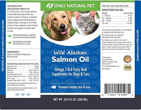 only natural pet salmon oil