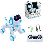 Lexibook, Power Puppy Jr Robot Dog, PUP01 | Walks and barks, Sounds, Music, Light effects