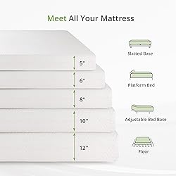 EGOHOME Twin Size Memory Foam Mattress, 10 Inch Bed