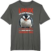 Linux is User-Friendly Just Picky About Friends T-Shirt