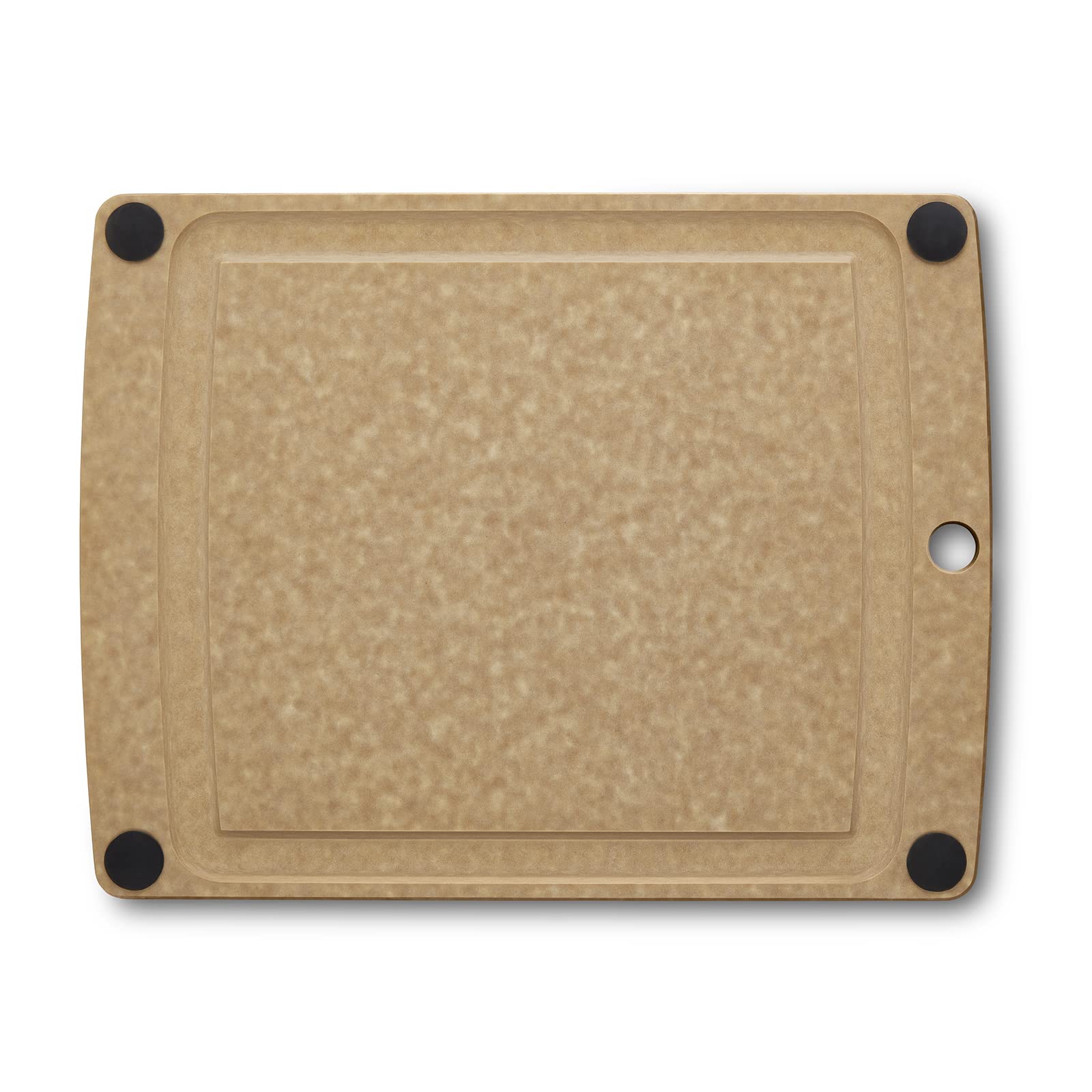 Victorinox Chopping Board, All-in-One, Cutting Board M 36.8 x, 28.5 x, 0.6, Groove, Durable, Non-Slip Feet, Dishwasher Safe, Brown