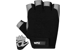 WFX Gym Gloves Training Weight Lifting Gloves for Men Women Wrist Support Padded Extra Grip Palm Protection Fitness Workout Gloves Cycling,Hanging,Pull ups,Breathable