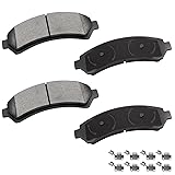 cciyu D726 4pcs Front Ceramic Brake Pads Kits 97-05