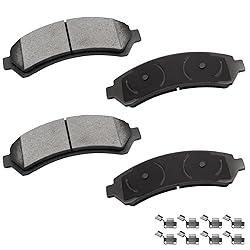 cciyu D726 4pcs Front Ceramic Brake Pads Kits 97-05