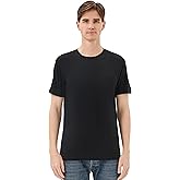 Merino Protect 100% Merino Wool T Shirts for Men Odor Resistance Base Layer Hiking Travel T-Shirt Soft Undershirt