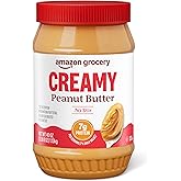 Amazon Grocery, Creamy Peanut Butter, 40 Oz