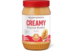 Amazon Grocery, Creamy Peanut Butter, 40 Oz (Previously Amazon Fresh, Packaging May Vary)