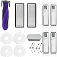 Aerqvix Accessories Replacement for NARWAL Freo X Ultra Robot Cleaner Vacuum Accessories Set 1X MainBrush 2X Filters 4X Moppads 4X SideBrushes 4X Dustbags 1X Silver ion Module