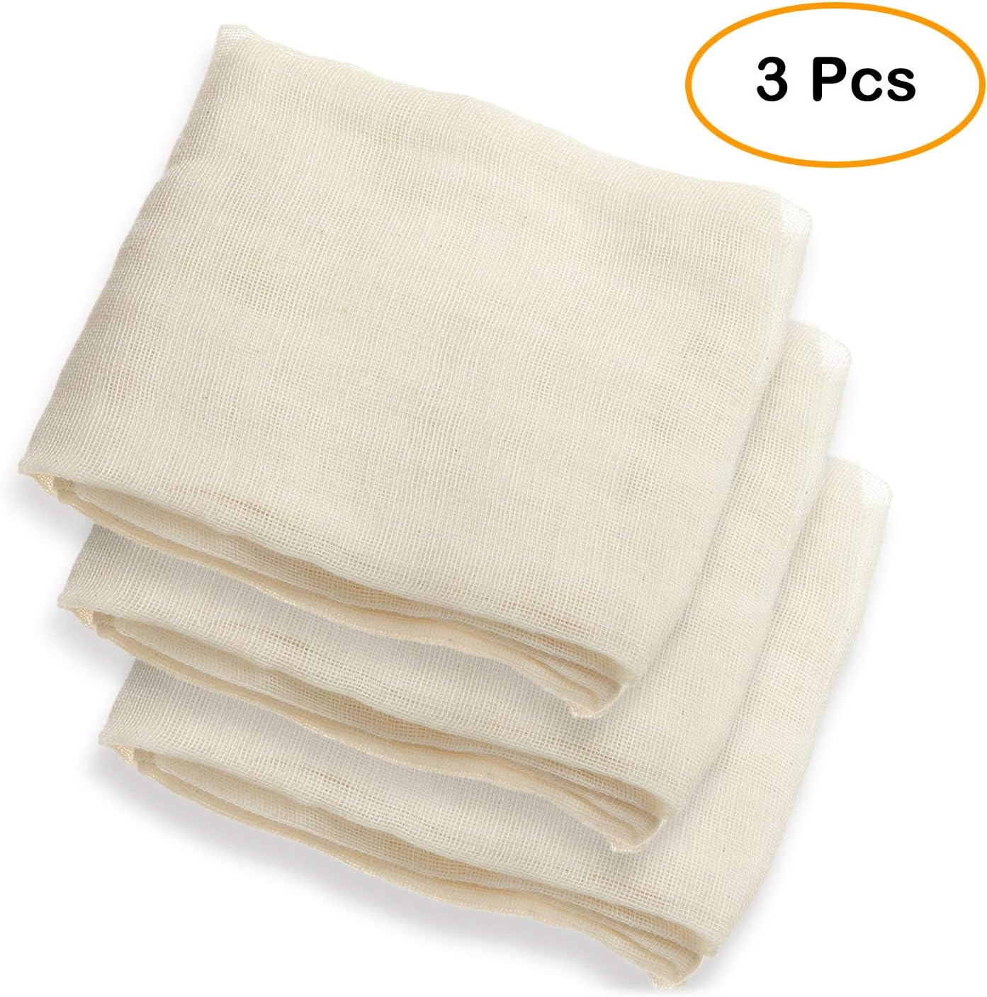 Steaming at Home 40 x 40 cm Elcoho 2 Pack Cheesecloth Reusable for