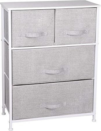 nursery side table with storage