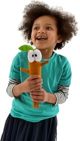 Hey Duggee Singing Sticky Stick Stick Soft Toy Brown 27cm CBeebies Plush view 4