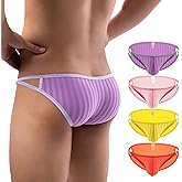 ZC8bdbd Men Sexy Breathable Briefs Man Pouch Underpants Lingerie Gay Underwear Sissy Panties