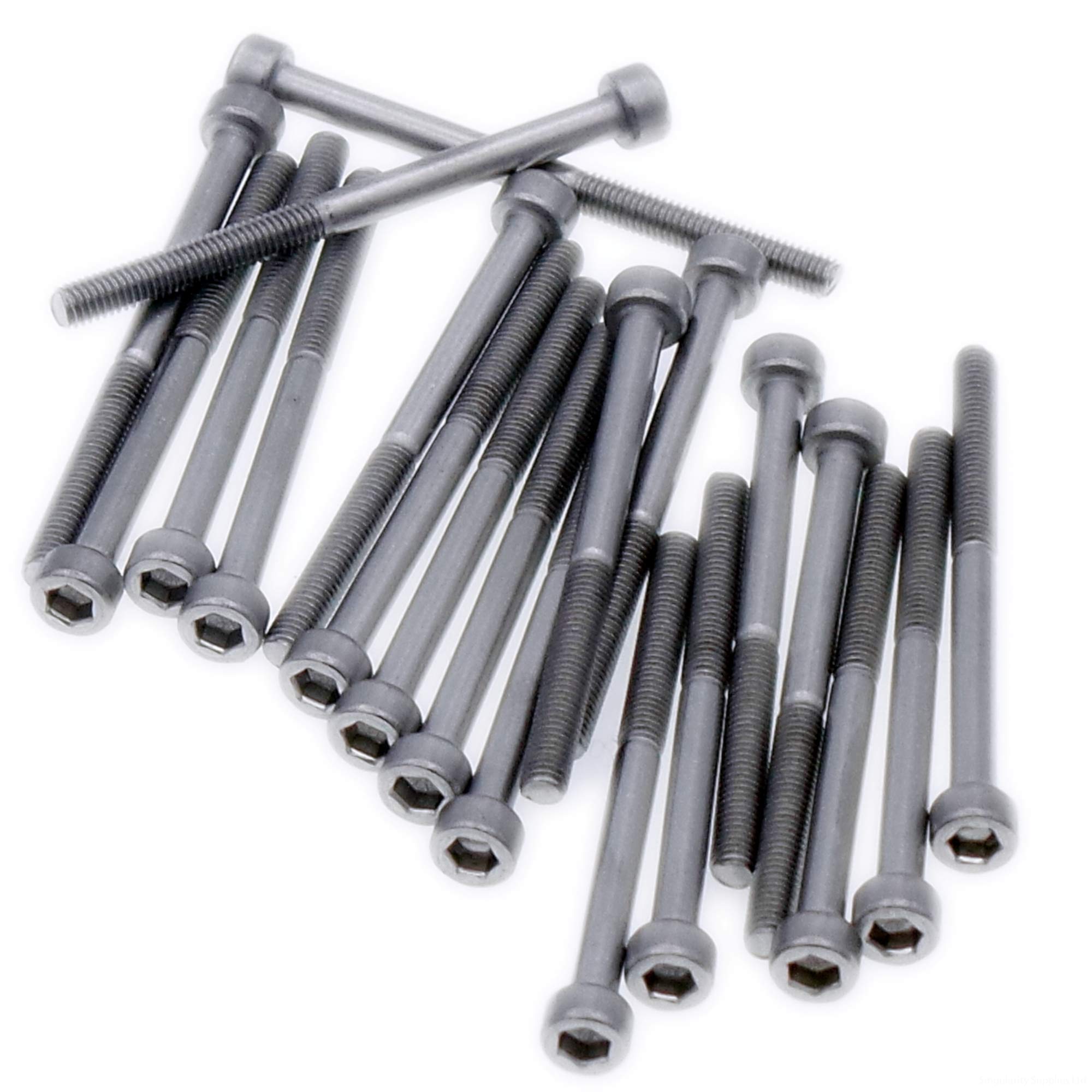 M2 (2mm x 6mm) Hex Socket Cap Screw (Bolt) - Stainless Steel (A2) (Pack of 20)