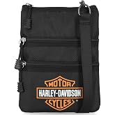 Harley-Davidson Women's Bar &amp; Shield Nylon Crossbody Bag w/Adjustable Strap