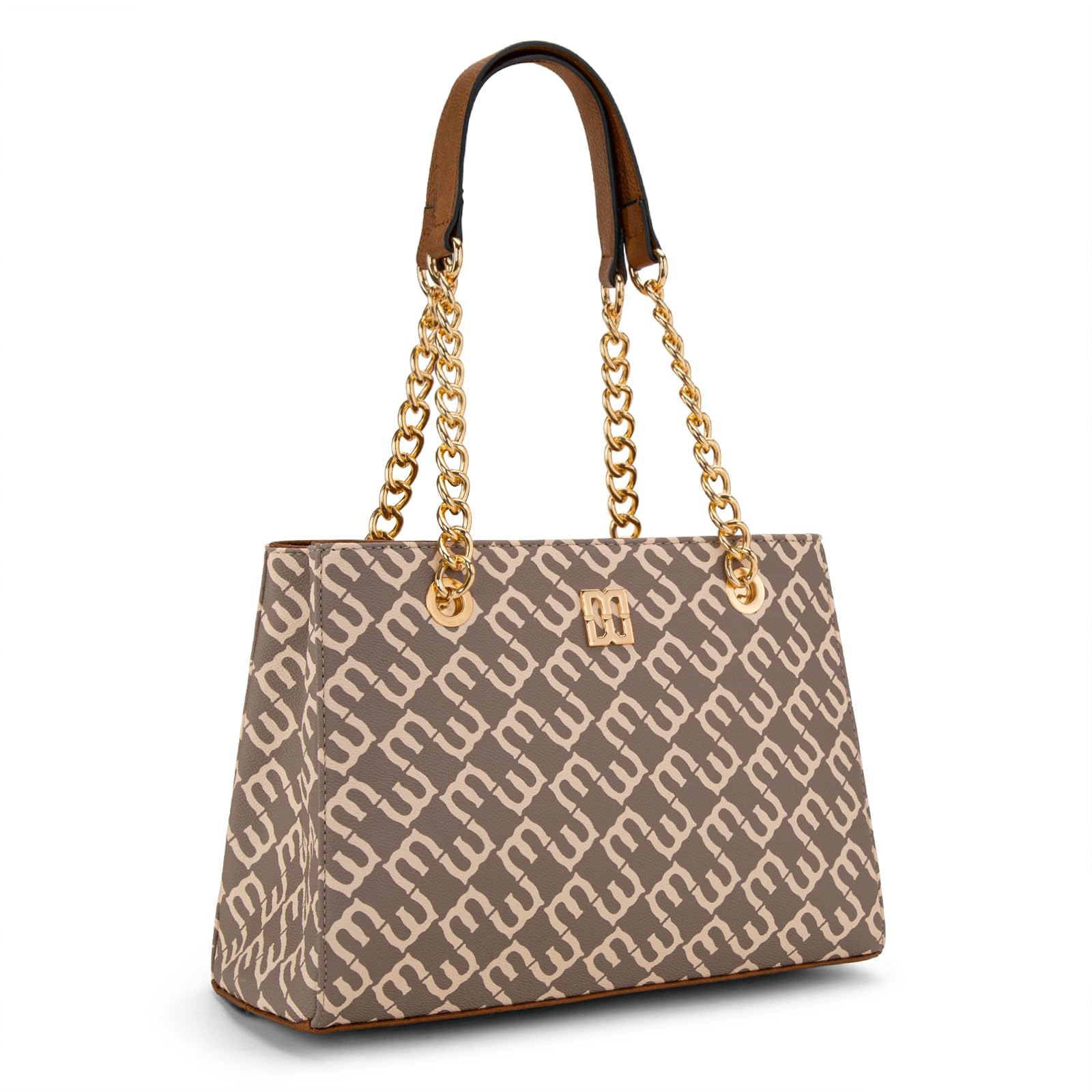 Montana West MEDIUM Tote Bag for Women Quilted Chain Handbags Shoulder Purse