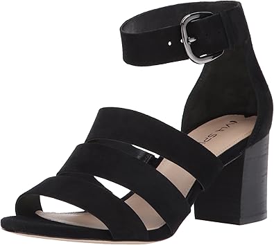 via spiga block heel sandal