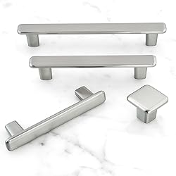HESTIA HARDWARE 10 Pack | Satin Nickel Cabinet