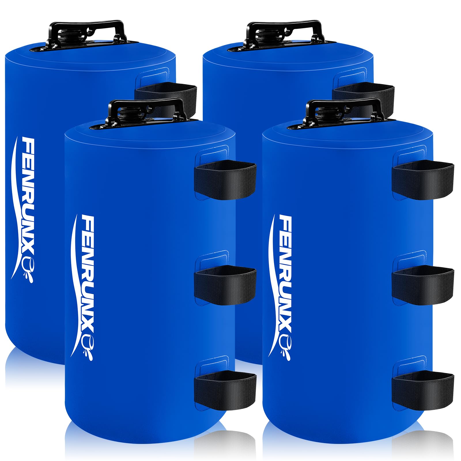 Photo 1 of Canopy Water Weight Bag,88 LBS Gazebo Tent Water Weights Set of 4 Leg Weights for Carport, Pop Up Canopy,Tent,Gazebo,Blue