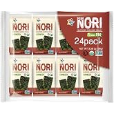 KIMNORI Premium Organic Seaweed Snacks – Crispy Korean BBQ (KBBQ) Laver, Keto, Vegan & Low Calorie Superfood, 24 Pack Family