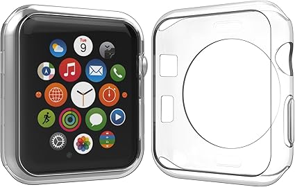 Anjoo Funda Compatible Con Apple Watch 38mm, Carcasa Protector ...