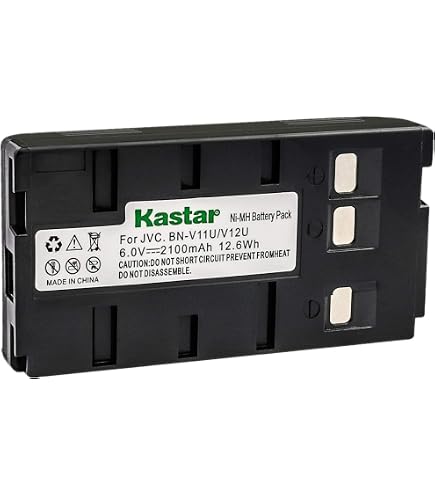 Batterie JVC BN-VM200U (BN-VM200) Neuve Pour Caméscopes GZ-MC100 - Compatible Avec Plusieurs Modèles