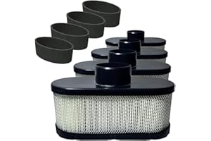 PURESTURDY 4 Pack 11013-0752 Air Filter for Kawasaki FR691V FR651V with 11013-7046 Pre Filter, Fit for FR730V FS481V FS541V FS600V FS651V FS691V FS730V Engine Air Filter Replace 11013-7047 11013-0726 11013-7049