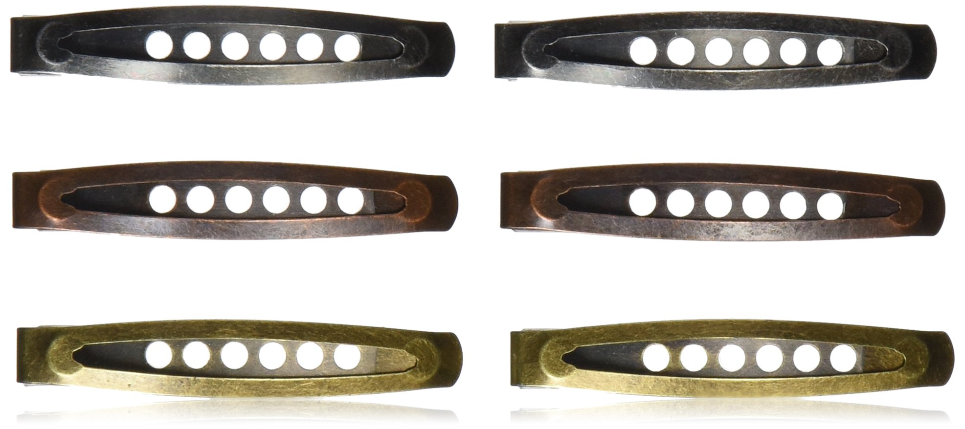 Scunci Noslip Grip Oval Snap Clips, 3 Count Hair Clips