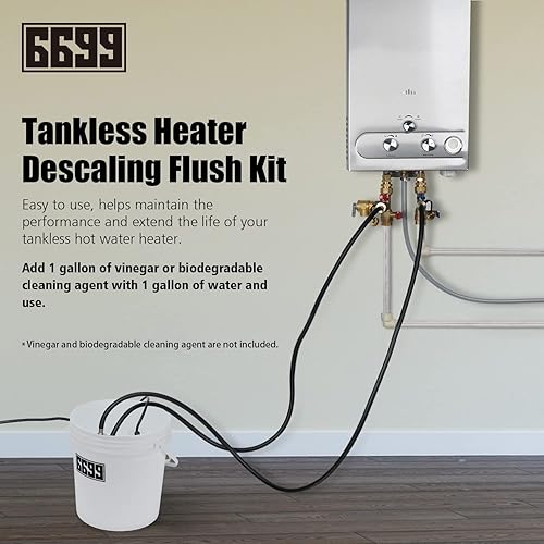 Heat Exchanger Cleaning Rinnai Tankless Water Heater Descale Can