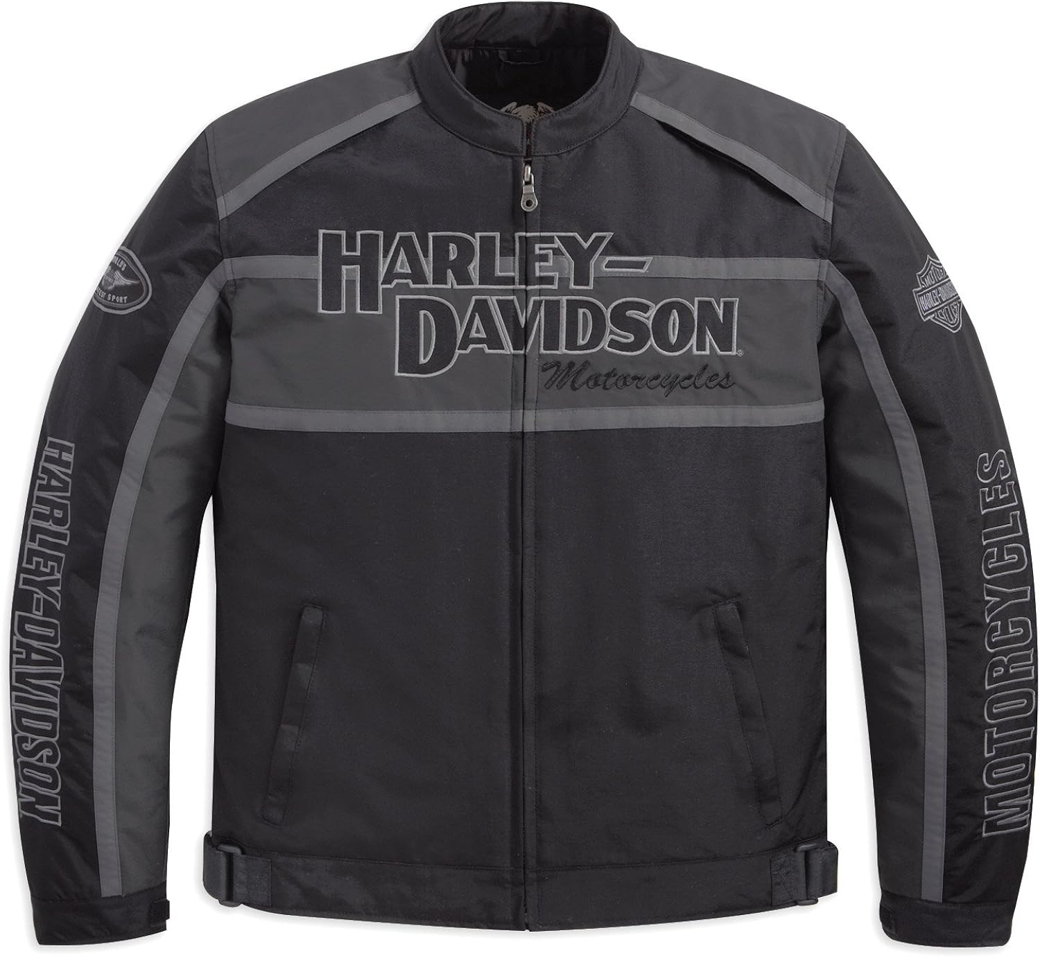 HARLEYDAVIDSON Functional Jacke Classic Cruiser grau Men 9835711VM Herren Outerwear, Schwarz