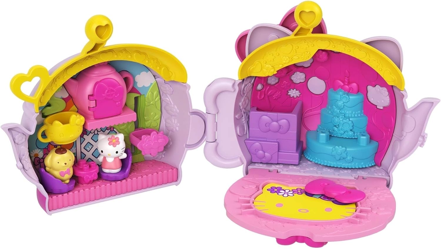 Hello Kitty Sanrio GVB31 Hello Kitty and Friends Minis Tea Party Playset, Multicolor, Standard - Image 3