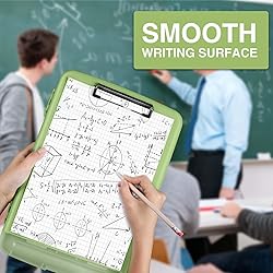 Sooez Clipboards with Storage, High Capacity Clip