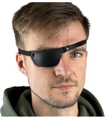 black eye patch カラビナ Amazon.com: Eye Patch, Black, Concave, Air Vents, Adult Size