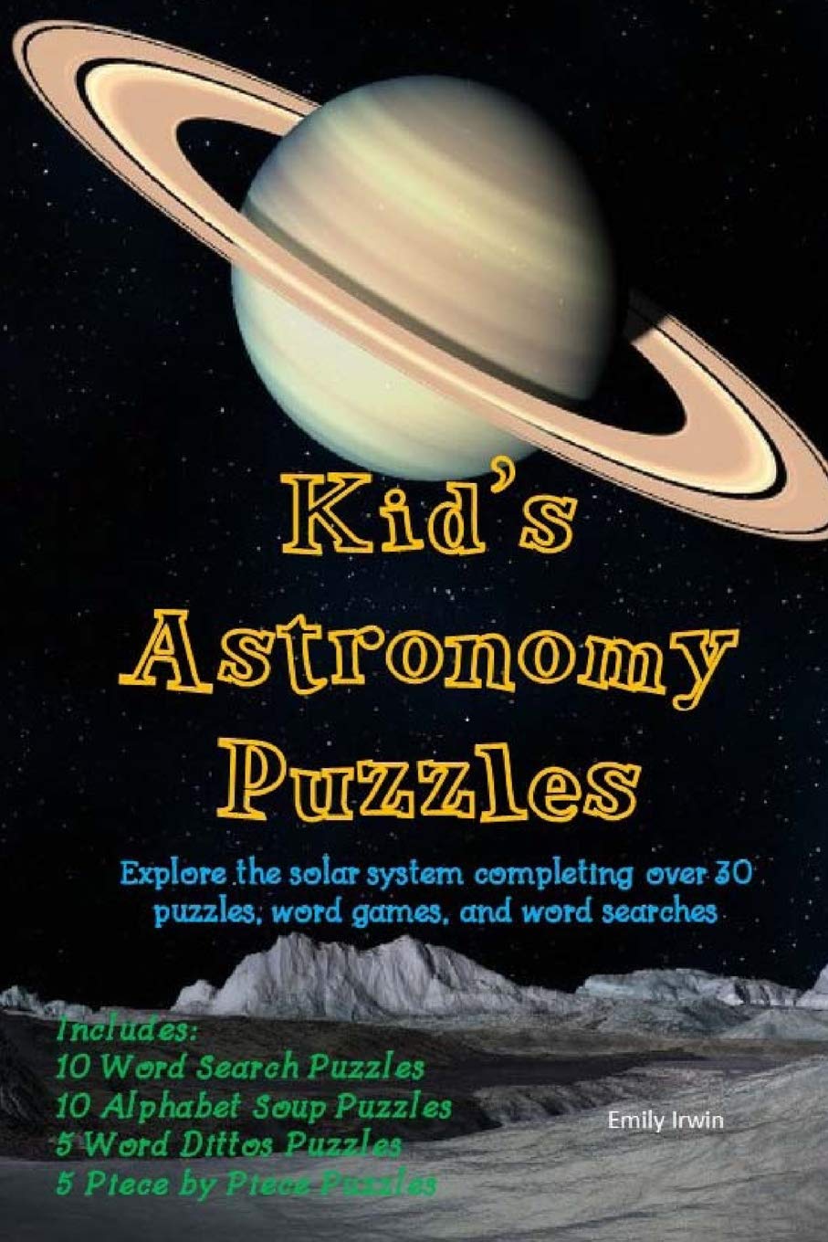 Kids Astronomy Puzzles Explore The Solar System Completing